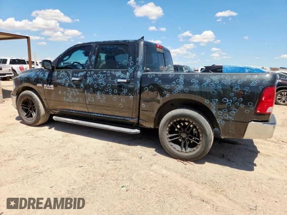 2017 Ram 1500 Big Horn z VIN 1C6RR6LT8HS513994, wystawiony jako Copart lot #63634315 z przebiegiem 50 871 mil mil oraz Czysty tytuł • Clean title. Historia ofert i sprzedaży dostępna na DreamBid. Obrazek 2.