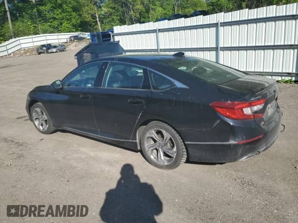 2018 Honda Accord EX-L with VIN 1HGCV2F69JA037728, listed as a Copart auction lot 59198425 with 90,655 mi miles and Salvage title. Bid and sale history available at DreamBid. Image 2.