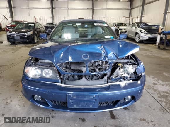 2006 BMW 3 Series 325Ci with VIN WBABW33496PX88667, listed as a Copart auction lot 67630435 with 77,038 mi miles and Salvage title. Bid and sale history available at DreamBid. Image 5.