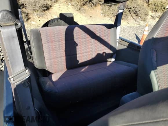 1999 Jeep Wrangler Sport with VIN 1J4FY19S1XP455674, listed as a Copart auction lot 86821605 with 218,356 mi miles and Clean title. Bid and sale history available at DreamBid. Image 10.