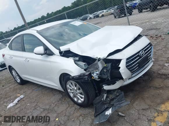 2021 Hyundai Accent SE с VIN 3KPC24A67ME134180, выставлен на аукционе IAAI как лот 42689736 с пробегом 70 154 миль миль и . История ставок и продаж доступна на DreamBid. Изображение 1.