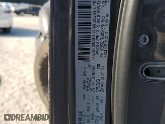 2018 Ram 1500 Big Horn z VIN 3C6RR6LT8JG154370, wystawiony jako Copart lot #84741395 z przebiegiem 189 381 mil mil oraz Szkoda całkowita • Salvage title. Historia ofert i sprzedaży dostępna na DreamBid. Obrazek 12.