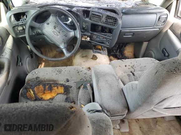 1998 Chevrolet Blazer with VIN 1GNDT13W0WK160186, listed as a Copart auction lot 63287735 with Not provided miles and Non repairable. Bid and sale history available at DreamBid. Image 8.