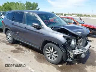 2020 Honda Pilot EX-L с VIN 5FNYF6H51LB039495, выставлен на аукционе IAAI как лот 42608549 с пробегом 74 854 миль миль и . История ставок и продаж доступна на DreamBid. Изображение 1.