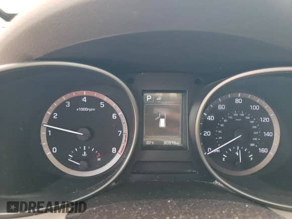 2018 Hyundai Santa Fe SE with VIN KM8SM4HF7JU273214, listed as a Copart auction lot 81427755 with 80,919 mi miles and Salvage title. Bid and sale history available at DreamBid. Image 9.