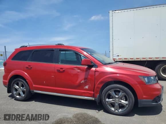 2016 Dodge Journey Crossroad Plus z VIN 3C4PDCGG7GT247617, wystawiony jako Copart lot #65720185 z przebiegiem 98 902 mil mil oraz Szkoda całkowita • Salvage title. Historia ofert i sprzedaży dostępna na DreamBid. Obrazek 4.