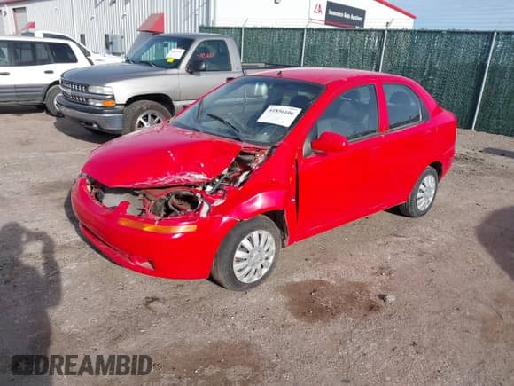 2004 Chevrolet Aveo with VIN KL1TD526X4B238455, listed as a IAAI auction lot 41856106 with 64,468 mi miles and . Bid and sale history available at DreamBid. Image 2.