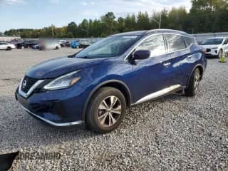 2020 Nissan Murano SV z VIN 5N1AZ2BJ7LN101373, wystawiony jako Copart lot #87448675 z przebiegiem 80 826 mil mil oraz Szkoda całkowita • Salvage title. Historia ofert i sprzedaży dostępna na DreamBid. Obrazek 1.