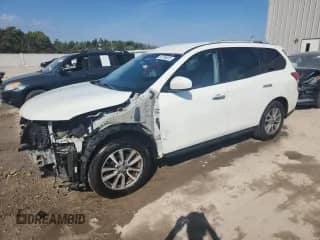 2016 Nissan Pathfinder SV с VIN 5N1AR2MN0GC636563, выставлен на аукционе Copart как лот 80796505 с пробегом 176 232 миль миль и Чистый • Clean title. История ставок и продаж доступна на DreamBid. Изображение 1.
