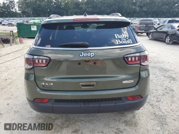 2021 Jeep Compass Latitude с VIN 3C4NJDBB8MT524725, выставлен на аукционе Copart как лот 80820475 с пробегом Не указан миль и На запчасти • Non repairable. История ставок и продаж доступна на DreamBid. Изображение 6.