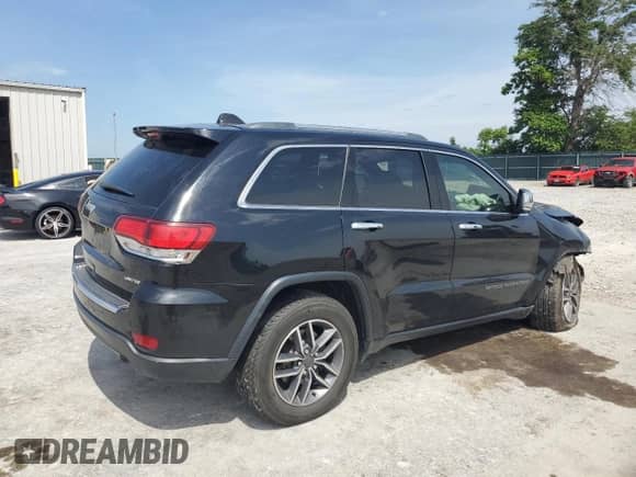 2021 Jeep Grand Cherokee Limited with VIN 1C4RJEBG5MC656226, listed as a Copart auction lot 65732205 with 91,857 mi miles and Salvage title. Bid and sale history available at DreamBid. Image 3.