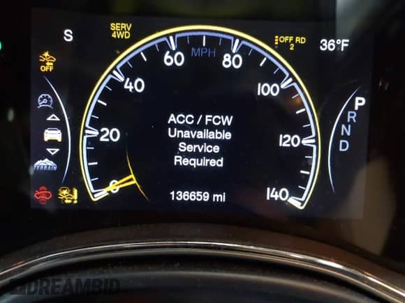 2017 Jeep Grand Cherokee Summit with VIN 1C4RJFJTXHC672075, listed as a IAAI auction lot 41597370 with 136,659 mi miles and . Bid and sale history available at DreamBid. Image 7.