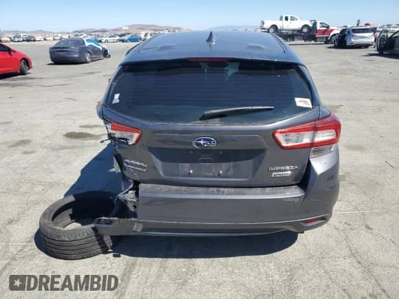 2018 Subaru Impreza Special Sports with VIN 4S3GTAK64J3723993, listed as a Copart auction lot 69260635 with 63,110 mi miles and Salvage title. Bid and sale history available at DreamBid. Image 6.