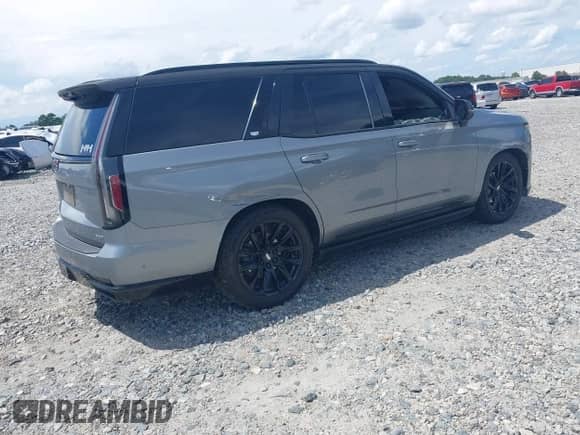 2023 Cadillac Escalade 4WD Sport Platinum with VIN 1GYS4GKL3PR220326, listed as a IAAI auction lot 41672790 with Not provided miles and . Bid and sale history available at DreamBid. Image 4.
