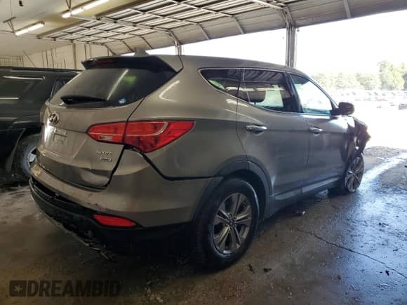 2016 Hyundai Santa Fe z VIN 5XYZTDLB5GG338145, wystawiony jako Copart lot #80890975 z przebiegiem 91 536 mil mil oraz Szkoda całkowita • Salvage title. Historia ofert i sprzedaży dostępna na DreamBid. Obrazek 3.
