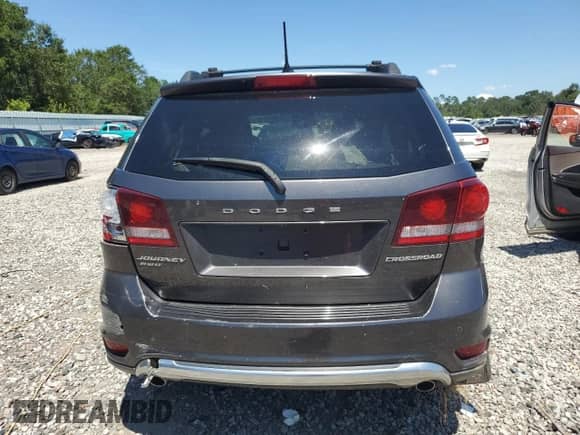 2017 Dodge Journey Crossroad Plus with VIN 3C4PDDGG5HT685723, listed as a Copart auction lot 70379345 with Not provided miles and Salvage title. Bid and sale history available at DreamBid. Image 6.