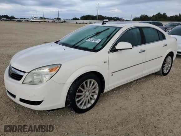 2007 Saturn Aura XR with VIN 1G8ZV57727F258613, listed as a Copart auction lot 74349044 with Not provided miles and Salvage title. Bid and sale history available at DreamBid. Image 1.
