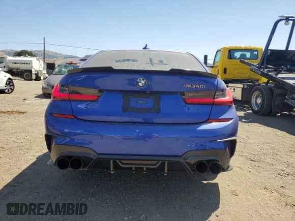 2020 BMW 3 Series M340i z VIN 3MW5U7J04L8B25849, wystawiony jako Copart lot #57837675 z przebiegiem 57 776 mil mil oraz Szkoda całkowita • Salvage title. Historia ofert i sprzedaży dostępna na DreamBid. Obrazek 6.