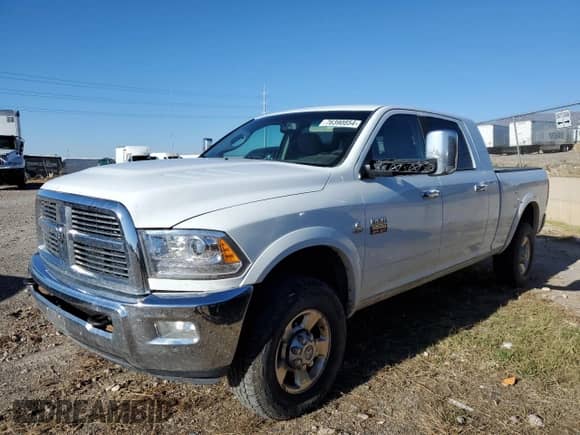 2012 Dodge RAM with VIN 3C63D3ML5CG224184, listed as a Copart auction lot 76390854 with 303,740 mi miles and Salvage title. Bid and sale history available at DreamBid. Image 1.