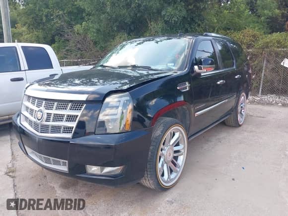 2010 Cadillac Escalade Platinum Edition with VIN 1GYUKDEF4AR152919, listed as a IAAI auction lot 42912076 with 134,742 mi miles and . Bid and sale history available at DreamBid. Image 2.