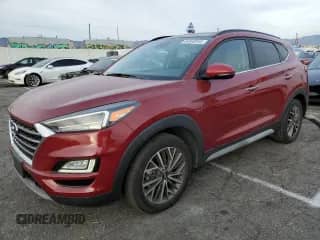 2021 Hyundai Tucson Sport with VIN KM8J33AL1MU386525, listed as a Copart auction lot 84548244 with 32,978 mi miles and Salvage title. Bid and sale history available at DreamBid. Image 1.