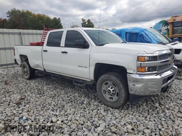 2017 Chevrolet Silverado 2500HD Work Truck with VIN 1GC1KUEG1HF194624, listed as a Copart auction lot 75529174 with 185,153 mi miles and Clean title. Bid and sale history available at DreamBid. Image 4.
