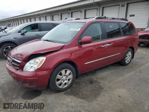 2007 Hyundai Entourage GLS с VIN KNDMC233376030143, выставлен на аукционе Copart как лот 81233234 с пробегом 232 175 миль миль и Списание • Salvage title. История ставок и продаж доступна на DreamBid. Изображение 1.