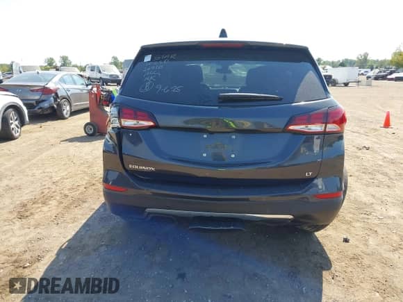 2022 Chevrolet Equinox LT with VIN 3GNAXKEV2NS212227, listed as a IAAI auction lot 43191605 with 52,287 mi miles and . Bid and sale history available at DreamBid. Image 16.