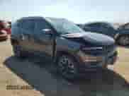 2020 Jeep Compass Trailhawk with VIN 3C4NJDDBXLT163395, listed as a Copart auction lot 81366435 with 56,199 mi miles and Salvage title. Bid and sale history available at DreamBid. Image 4.