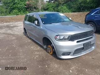 2019 Dodge Durango GT Plus with VIN 1C4RDHDG7KC645117, listed as a IAAI auction lot 42448233 with 135,530 mi miles and . Bid and sale history available at DreamBid. Image 1.