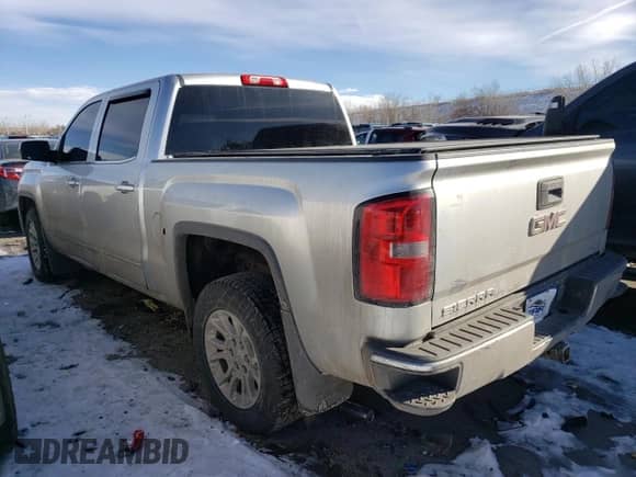 2014 GMC Sierra 1500 SLE with VIN 3GTU2UEC4EG171326, listed as a Copart auction lot 42332465 with 164,080 mi miles and Non repairable. Bid and sale history available at DreamBid. Image 2.