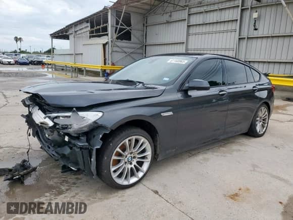2015 BMW 5 Series 535i Gran Turismo with VIN WBA5M2C52FGH99163, listed as a Copart auction lot 61168965 with Not provided miles and Salvage title. Bid and sale history available at DreamBid. Image 1.