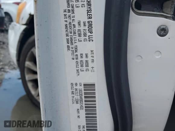 2011 Dodge Caliber Heat with VIN 1B3CB5HA5BD214531, listed as a Copart auction lot 63125095 with Not provided miles and Salvage title. Bid and sale history available at DreamBid. Image 13.