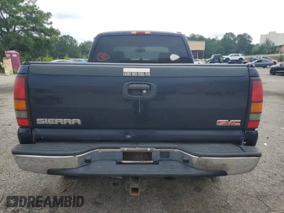 2006 GMC Sierra 1500 SLT with VIN 1GTEK19B76Z260359, listed as a Copart auction lot 63635035 with 253,288 mi miles and Salvage title. Bid and sale history available at DreamBid. Image 6.