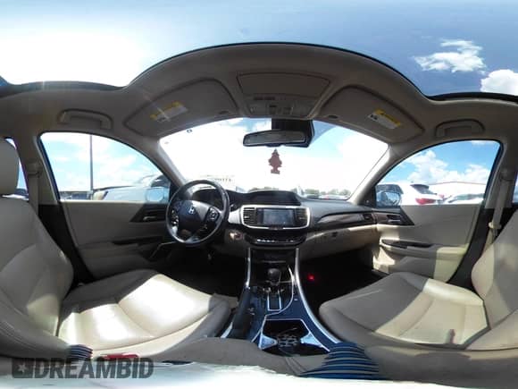 2017 Honda Accord EX-L with VIN JHMCR6F52HC012118, listed as a IAAI auction lot 43109275 with 118,148 mi miles and . Bid and sale history available at DreamBid. Image 21.