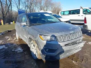 2018 Jeep Compass Latitude with VIN 3C4NJDBB2JT434143, listed as a IAAI auction lot 41649888 with 90,722 mi miles and . Bid and sale history available at DreamBid. Image 1.