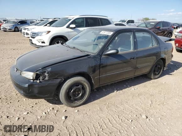 2001 Chevrolet Prizm with VIN 1Y1SK52841Z426219, listed as a Copart auction lot 41977205 with 70,325 mi miles and Salvage title. Bid and sale history available at DreamBid. Image 1.
