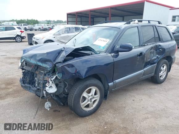 2002 Hyundai Santa Fe GLS with VIN KM8SC73D62U142657, listed as a IAAI auction lot 42547019 with 126,097 mi miles and . Bid and sale history available at DreamBid. Image 2.