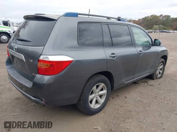 2008 Toyota Highlander with VIN JTEES41A182038492, listed as a IAAI auction lot 43551238 with 267,071 mi miles and . Bid and sale history available at DreamBid. Image 4.
