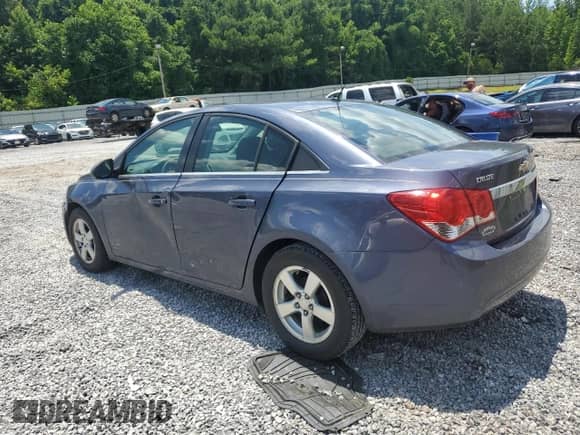 2013 Chevrolet Cruze LT with VIN 1G1PK5SB6D7174231, listed as a Copart auction lot 63382705 with 166,334 mi miles and Salvage title. Bid and sale history available at DreamBid. Image 2.