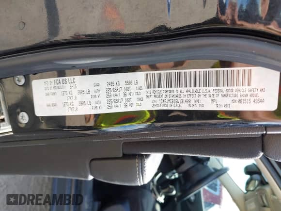 2016 Jeep Cherokee Latitude с VIN 1C4PJMCB1GW131400, выставлен на аукционе IAAI как лот 43383517 с пробегом 134 261 миль миль и . История ставок и продаж доступна на DreamBid. Изображение 9.