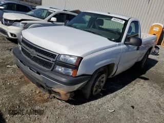 2006 Chevrolet Silverado 1500 Work Truck with VIN 1GCEC14Z56Z238281, listed as a Copart auction lot 46333125 with 353,012 mi miles and Salvage title. Bid and sale history available at DreamBid. Image 1.