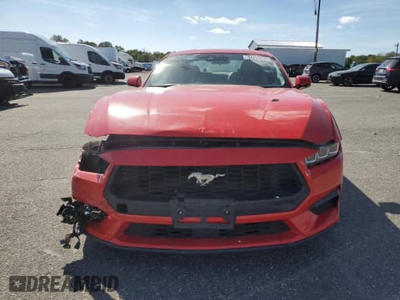 2024 Ford Mustang EcoBoost с VIN 1FA6P8TH8R5107731, выставлен на аукционе Copart как лот 84730045 с пробегом 38 607 миль миль и На запчасти • Non repairable. История ставок и продаж доступна на DreamBid. Изображение 5.