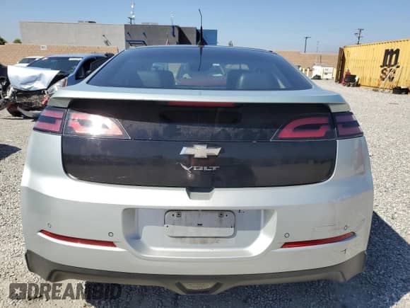 2011 Chevrolet Volt with VIN 1G1RD6E40BU101781, listed as a Copart auction lot 82006635 with Not provided miles and Clean title. Bid and sale history available at DreamBid. Image 6.