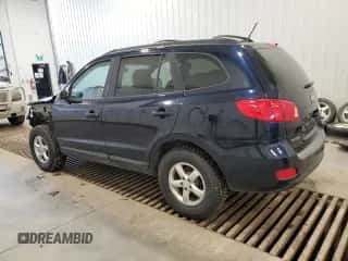 2008 Hyundai Santa Fe GLS with VIN 5NMSG13DX8H184268, listed as a Copart auction lot 51639425 with 125,804 mi miles and Salvage title. Bid and sale history available at DreamBid. Image 2.