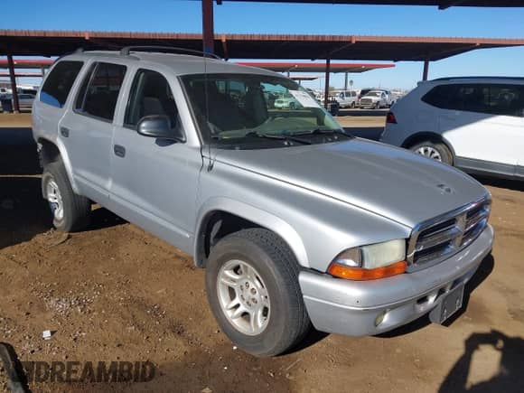 2003 Dodge Durango SLT with VIN 1D4HR48N23F565497, listed as a IAAI auction lot 41378894 with 115,273 mi miles and . Bid and sale history available at DreamBid. Image 1.