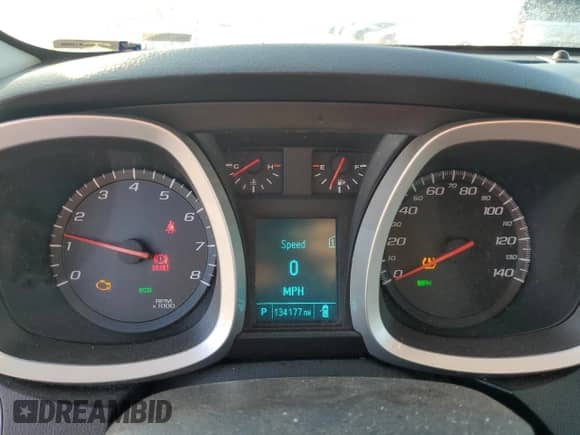 2012 Chevrolet Equinox LS with VIN 2GNALBEK4C1143177, listed as a Copart auction lot 80272105 with 134,177 mi miles and Clean title. Bid and sale history available at DreamBid. Image 9.