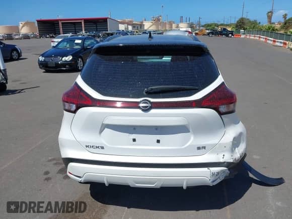 2024 Nissan Kicks SR with VIN 3N1CP5DV6RL535820, listed as a IAAI auction lot 43188034 with 6,519 mi miles and . Bid and sale history available at DreamBid. Image 16.
