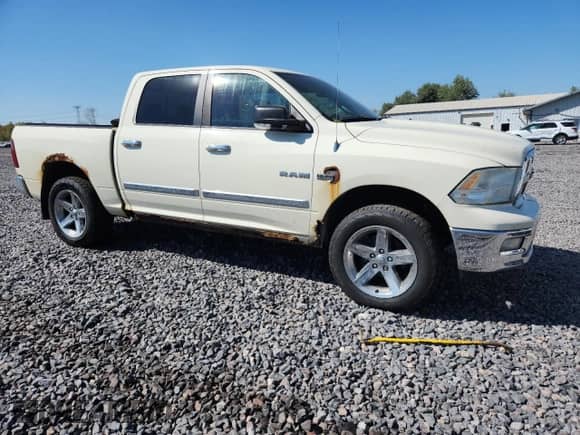 2010 Dodge 1500 TRX with VIN 1D7RV1CT3AS227263, listed as a Copart auction lot 80955905 with 211,432 mi miles and Clean title. Bid and sale history available at DreamBid. Image 4.