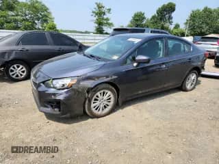 2017 Subaru Impreza Premium с VIN 4S3GKAB6XH3620168, выставлен на аукционе Copart как лот 67204615 с пробегом 146 300 миль миль и Списание • Salvage title. История ставок и продаж доступна на DreamBid. Изображение 1.